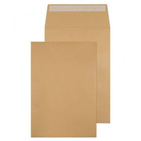 ValueX Pocket Gusset Envelope C4 Peel and Seal Plain 25mm Gusset 130gsm Manilla (Pack 125) - 1991 40226BL