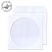 Blake Everyday Envelopes White Wallet Window Gummed CDDVD 90gsm 125x125mm (Pack 50) - 4210TUC50 40240BL