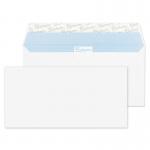 Blake Premium Office Envelopes DL Ultra White Wove Wallet Plain Peel and Seal 120gsm 110x220mm (Pack 500) - 32215 40254BL