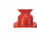 COLOP Self-inking Motivational HAPPY FACE Stamp Impression Size 22x22mm Red Ink - 147165 40349CL