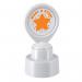 COLOP Self-inking Motivational WHAT A STAR Stamp Impression Size 22x22mm Orange Ink - 147169 40363CL