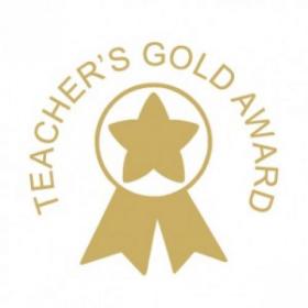 Colop Self Inking Motivational Stamp Gold Teachers Gold Award 40384CL