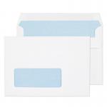ValueX C6 Envelopes Wallet Self Seal Low Window White 90gsm (Pack 1000) - 2603W 40492BL