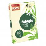 Rey Adagio Paper A3 80gsm Ivory (Ream 500) RYADA080X449 40496PC