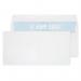 Blake Environmental Envelopes DL White Wallet Plain Self Seal 90gsm 110x220mm (Pack 1000) - RN17882 40499BL