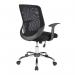 Nautilus Designs Ranger Medium Back Mesh Task Operator Office Chair Black - DPA95ATGMBK 40522NA