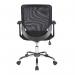 Nautilus Designs Ranger Medium Back Mesh Task Operator Office Chair Black - DPA95ATGMBK 40522NA