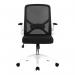 Nautilus Designs Oyster Medium Back Mesh Task Operator Office Chair With Folding Ams Black - BCMK523WH-BK 40529NA