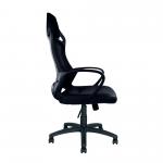 Nautilus Designs Ascot Slim High Back Mesh Task Operator Office Chair With Fixed Arms Black - BCM/G456/BK 40543NA