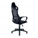 Nautilus Designs Ascot Slim High Back Mesh Task Operator Office Chair With Fixed Arms Black - BCMG456BK 40543NA