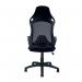 Nautilus Designs Ascot Slim High Back Mesh Task Operator Office Chair With Fixed Arms Black - BCMG456BK 40543NA