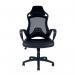 Nautilus Designs Ascot Slim High Back Mesh Task Operator Office Chair With Fixed Arms Black - BCMG456BK 40543NA