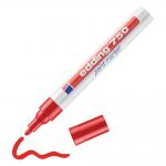 edding 750 Paint Marker Bullet Tip 2-4mm Line Red (Pack 10) - 4-750002 40629ED