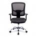 Nautilus Designs Crusader Designer High Back Mesh Task Operator Office Chair With Fixed Arms Black - BCM/S550/BK 40634NA