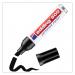 edding 500 Permanent Marker Chisel Tip 2-7mm Line Black (Pack 10) - 4-500001 40678ED