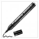 edding 2000C Permanent Marker Bullet Tip 1.5-3mm Line Black (Pack 10) - 4-2000C001 40706ED