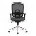 Nautilus Designs Freedom High Back Mesh Executive Office Chair With Coat Hanger and Height Adjustable Arms Black - DPA80HBSY/ACH 40732NA