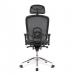 Nautilus Designs Liberty High Back Mesh Executive Office Chair With Adjustable Headrest and Height Adjustable Arms Black - DPA80HBSY/AHR 40739NA