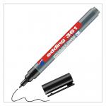 edding 361 Whiteboard Marker Bullet Tip 1mm Line Black (Pack 10) - 4-361001 40741ED