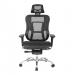 Nautilus Designs Aztec Designer High Back Mesh Synchronous Executive Office Chair With Headrest and Multi-Adjustable Arms Black - BCM/H222/BK 40746NA