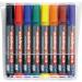 edding 363 Whiteboard Marker Chisel Tip 1-5mm Line Assorted Colours (Pack 8) - 4-363-8 40776ED