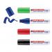 edding 4090 Chalk Marker Chisel Tip 4-15mm Line Assorted Colours (Pack 4) - 4090-4999 40797ED