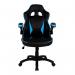 Nautilus Designs Predator Ergonomic Gaming Style Office Chair with Folding Arms and Integral Headrest Blue - BCPH600BKBL 40977NA