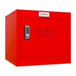 Phoenix CL Series Size 1 Cube Locker in Red with Electronic Lock CL0344RRE 40989PH