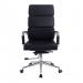 Nautilus Designs Avanti High Back Bonded Leather Executive Office Chair With Individual Back Cushions and Fixed Arms Black - BCL/6003/BK 41047NA