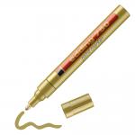 edding 750 Paint Marker Bullet Tip 2-4mm Line Gold (Pack 10) - 4-750053 41049ED