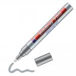 edding 750 Paint Marker Bullet Tip 2-4mm Line Silver (Pack 10) - 4-750054 41056ED