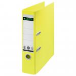 Leitz 180 Recycle Lever Arch File A4 80mm Spine Yellow 10180015 41087AC