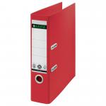 Leitz 180 Recycle Lever Arch File A4 80mm Spine Red 10180025 41094AC