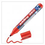edding 360 Whiteboard Marker Bullet Tip 1.5-3mm Line Red (Pack 10) - 4-360002 41133ED