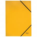 Leitz Recycle Card Folder With Elastic Band Closure A4 Yellow 39080015 41143AC
