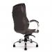 Nautilus Designs Sandown High Back Luxurious Leather Faced Synchronous Executive Chair With Integrated Headrest LBK 41180NA