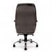 Nautilus Designs Sandown High Back Luxurious Leather Faced Synchronous Executive Chair With Integrated Headrest LBK 41180NA