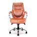 Nautilus Designs Sandown High Back Luxurious Leather Faced Synchronous Executive Chair With Integrated Headrest TN 41194NA