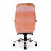 Nautilus Designs Sandown High Back Luxurious Leather Faced Synchronous Executive Chair With Integrated Headrest TN 41194NA