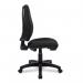 Nautilus Designs Java 100 Medium Back Single Lever Fabric Operator Office Chair Without Arms Black - BCFI300BK 41201NA