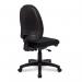 Nautilus Designs Java 100 Medium Back Single Lever Fabric Operator Office Chair Without Arms Black - BCFI300BK 41201NA