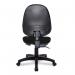 Nautilus Designs Java 100 Medium Back Single Lever Fabric Operator Office Chair Without Arms Black - BCFI300BK 41201NA