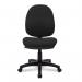 Nautilus Designs Java 100 Medium Back Single Lever Fabric Operator Office Chair Without Arms Black - BCFI300BK 41201NA