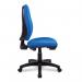 Nautilus Designs Java 100 Medium Back Single Lever Fabric Operator Office Chair Without Arms Blue - BCFI300BL 41208NA