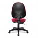 Nautilus Designs Java 100 Medium Back Single Lever Fabric Operator Office Chair Without Arms Red - BCFI300RD 41215NA