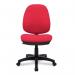 Nautilus Designs Java 100 Medium Back Single Lever Fabric Operator Office Chair Without Arms Red - BCFI300RD 41215NA