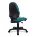 Nautilus Designs Java 100 Medium Back Single Lever Fabric Operator Office Chair Without Arms Green - BCF/I300/GN 41222NA