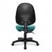 Nautilus Designs Java 100 Medium Back Single Lever Fabric Operator Office Chair Without Arms Green - BCF/I300/GN 41222NA