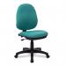 Nautilus Designs Java 100 Medium Back Single Lever Fabric Operator Office Chair Without Arms Green - BCFI300GN 41222NA