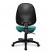 Nautilus Designs Java 100 Medium Back Single Lever Fabric Operator Office Chair Without Arms Green - BCFI300GN 41222NA